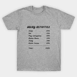 Daily Activities T-Shirt